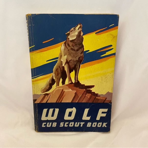 Old Vtg 1954 WOLF CUB SCOUT BOOK BOY SCOUTS AMERICA HANDBOOK - Picture 2 of 12